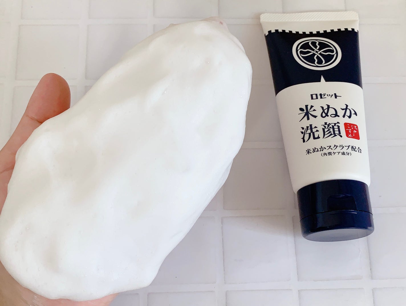 江戸こすめ 米ぬか洗顔/ロゼット/洗顔フォームを使ったクチコミ(6枚目)