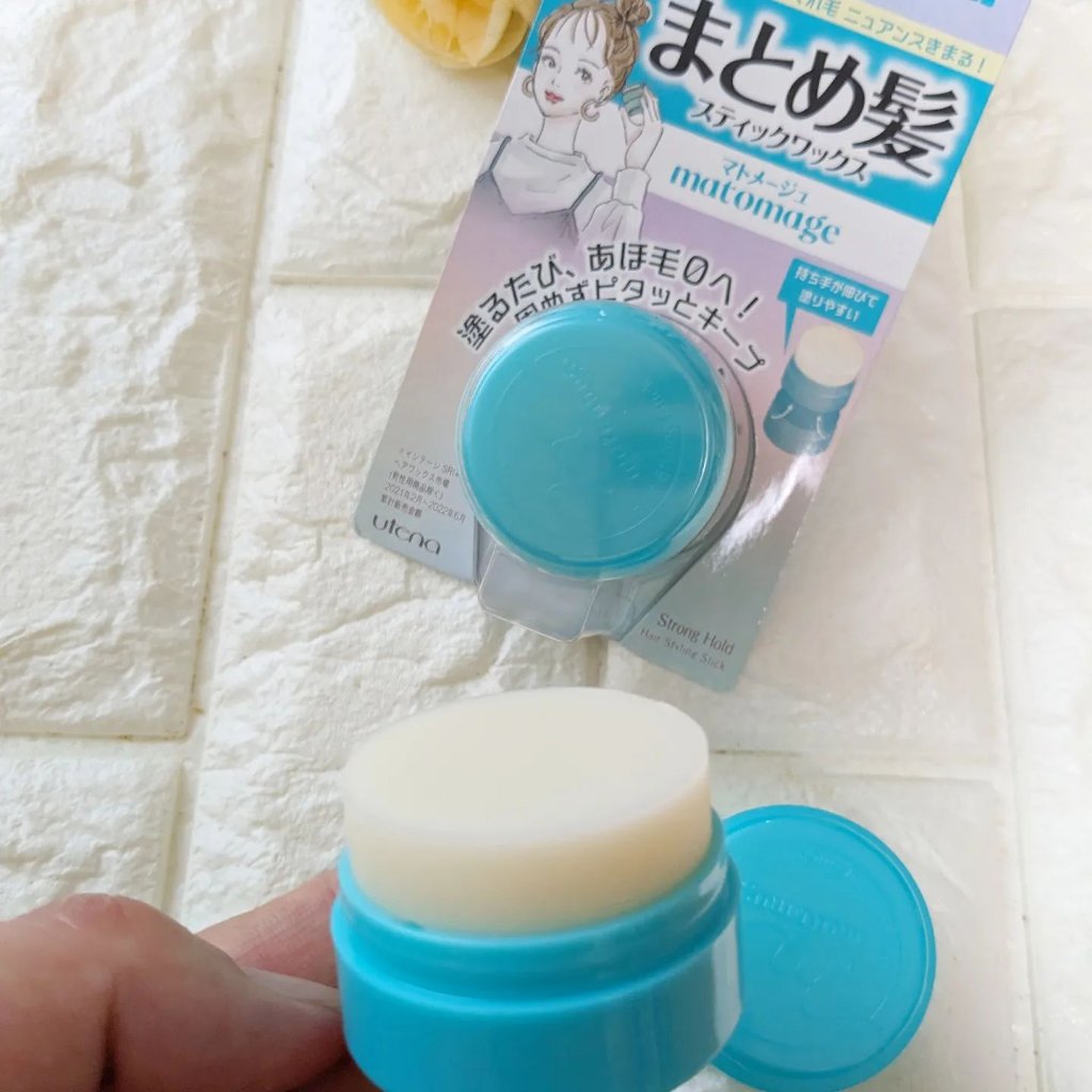 まとめ髪スティック スーパーホールド/マトメージュ/ヘアワックス・クリームを使ったクチコミ（3枚目）
