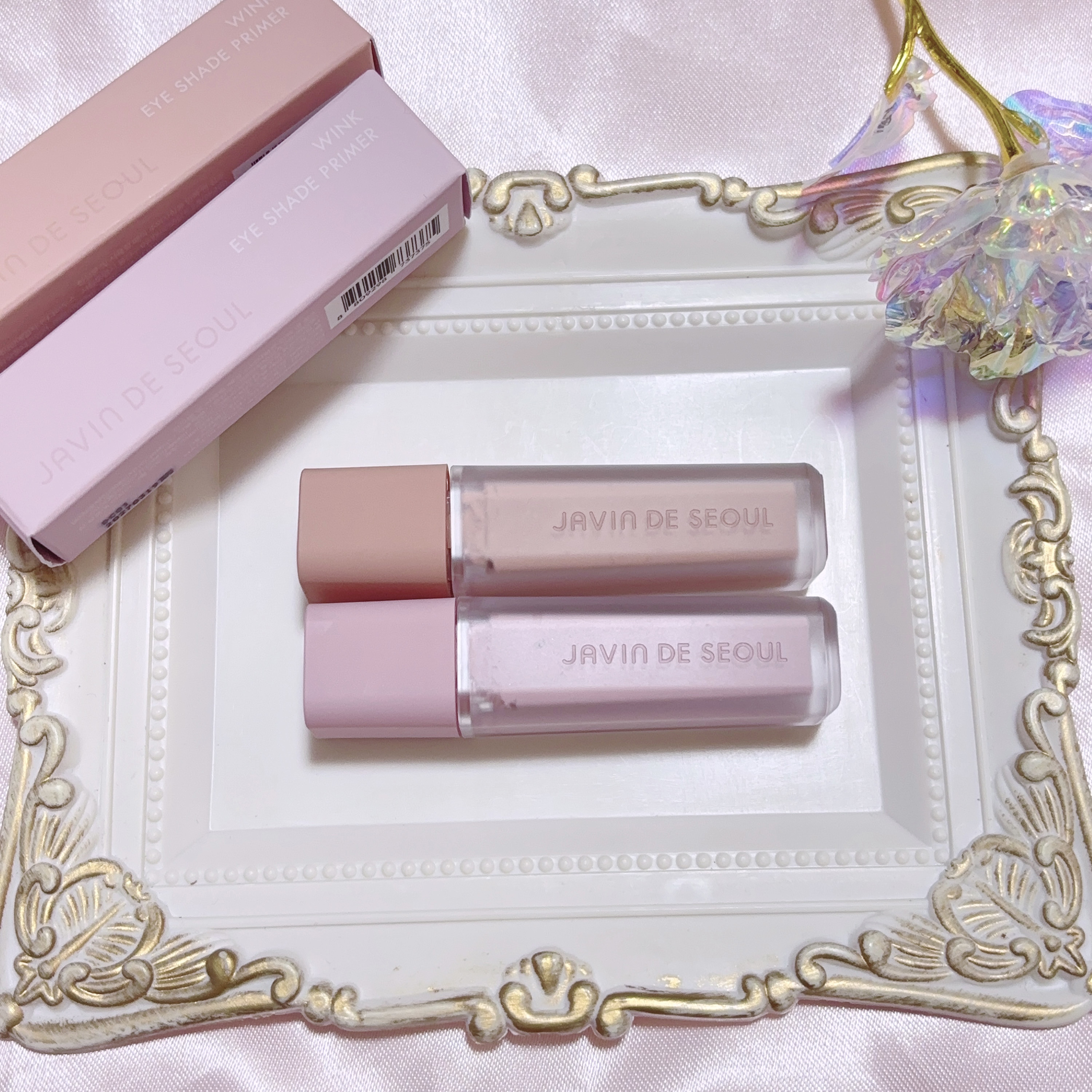 ウインク アイ シェード プライマー/Javin De Seoul/リキッドアイシャドウを使ったクチコミ（1枚目）