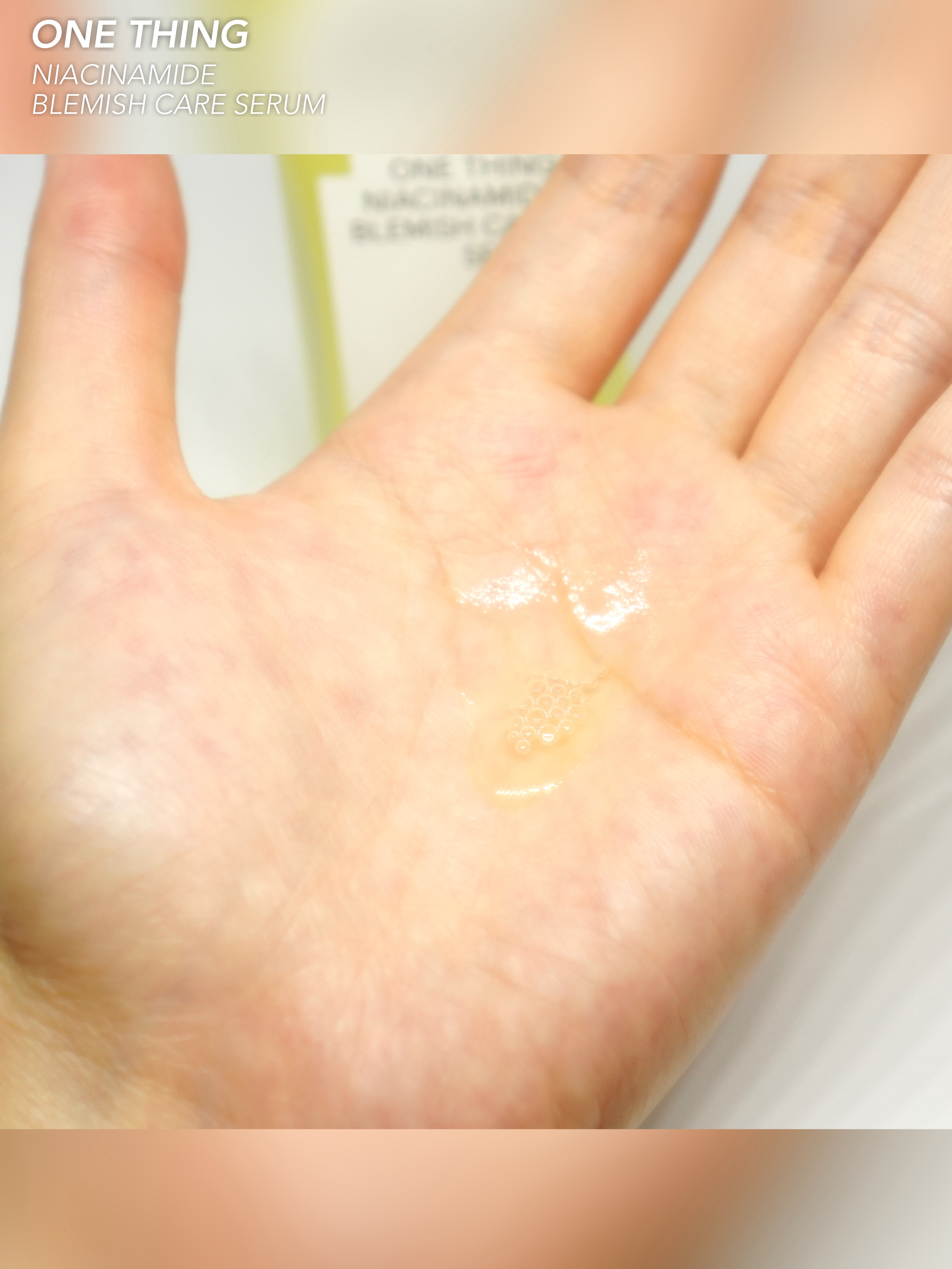 ナイアシンアミドブレミッシュケアセラム/ONE THING/美容液を使ったクチコミ（3枚目）