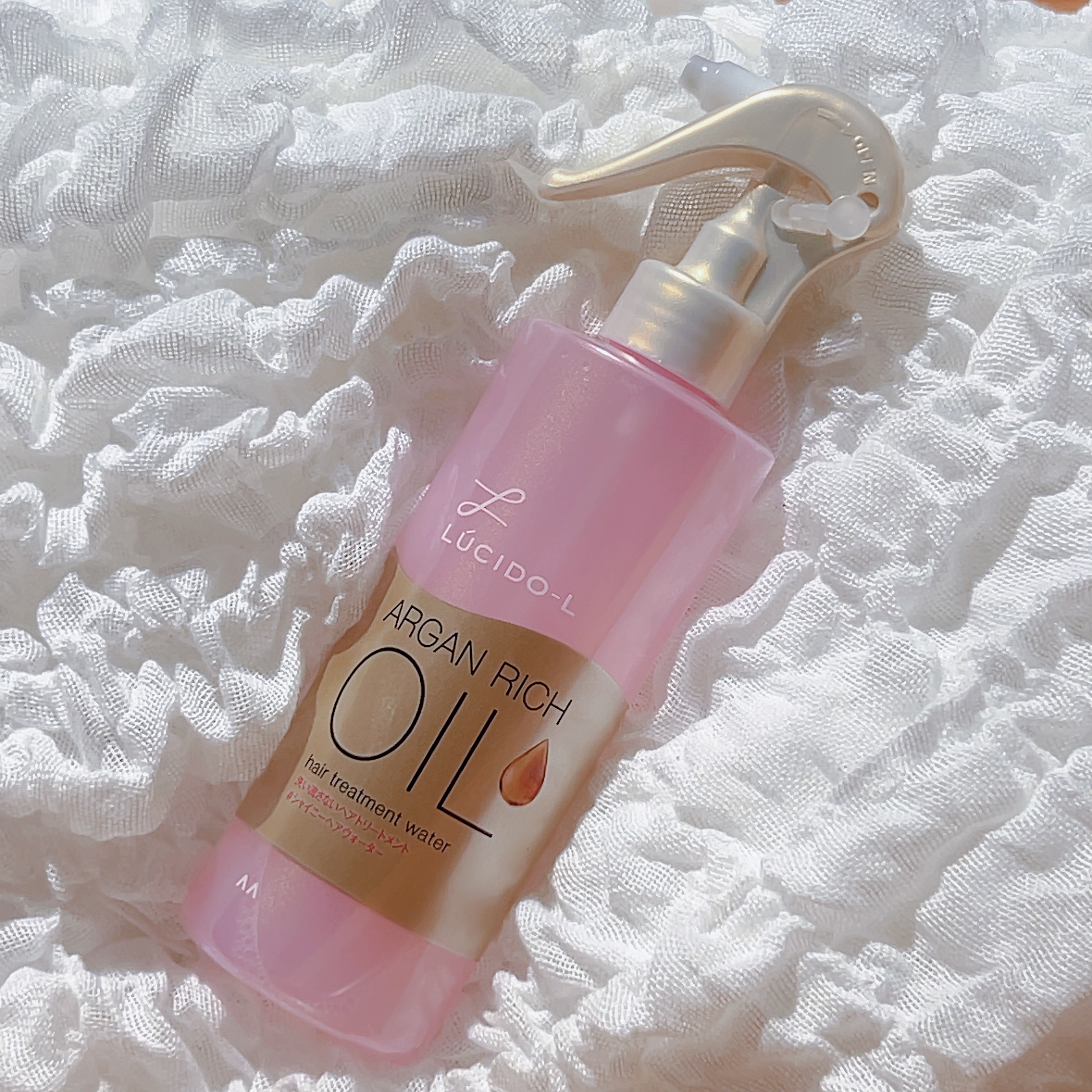 オイルトリートメント #シャイニーヘアウォーター/ルシードエル/ヘアオイルを使ったクチコミ（1枚目）