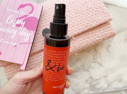 ハイコンセントレイト VC ミスト/&be/ミスト状化粧水を使ったクチコミ(2枚目)