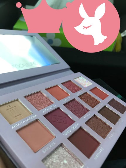 GO TRAVEL 15色アイシャドウパレット/FOCALLURE/アイシャドウパレットを使ったクチコミ(3枚目)