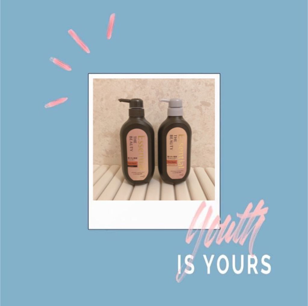 THE BEAUTY 髪のキメ美容シャンプー/コンディショナー<モイストリペア> /エッセンシャル/市販シャンプーを使ったクチコミ(1枚目)