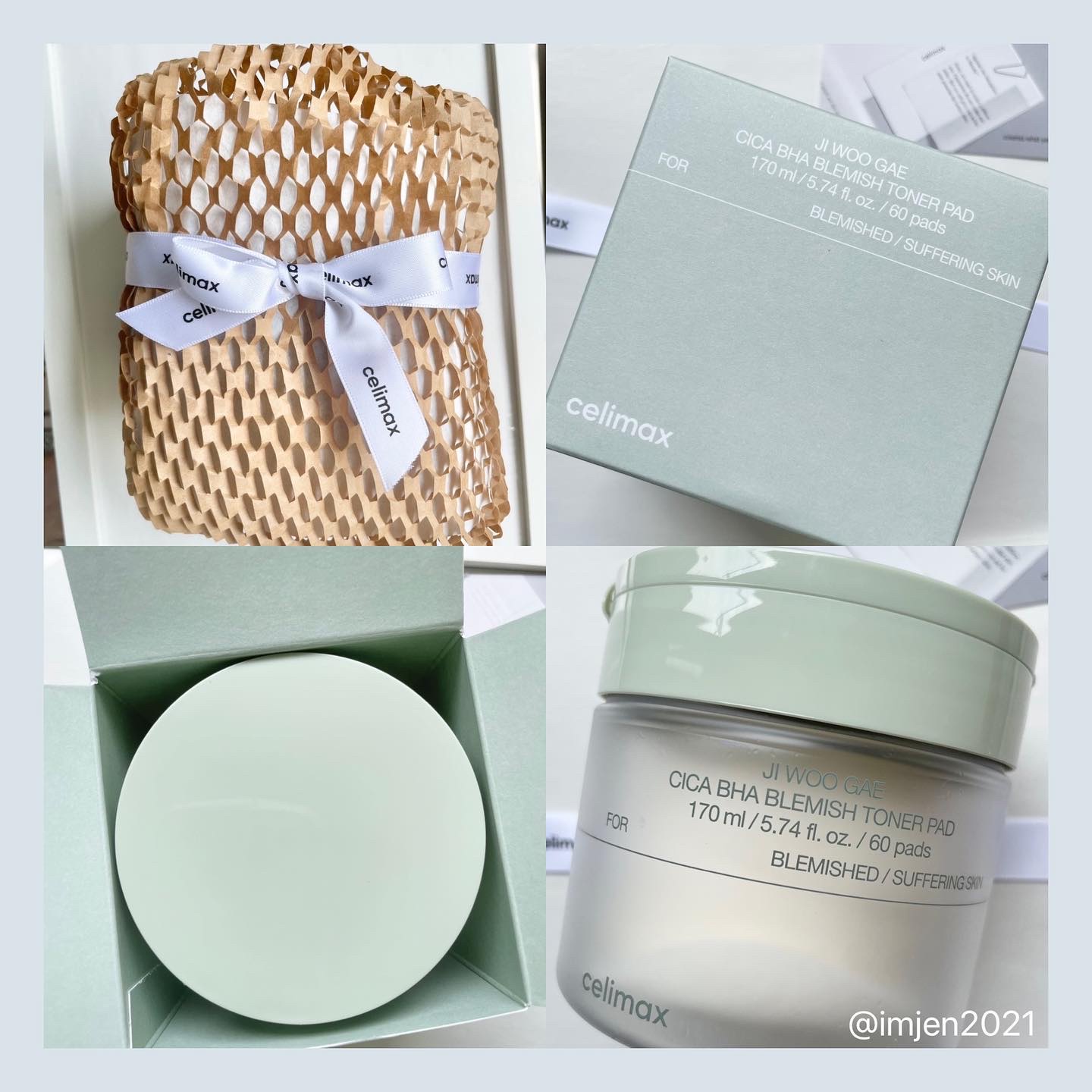 シカBHAフレミッシュトナーパット/celimax/クレンジングシートを使ったクチコミ（2枚目）