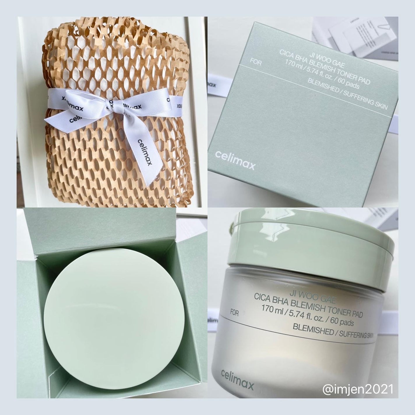 シカBHAフレミッシュトナーパット/celimax/クレンジングシートを使ったクチコミ(2枚目)