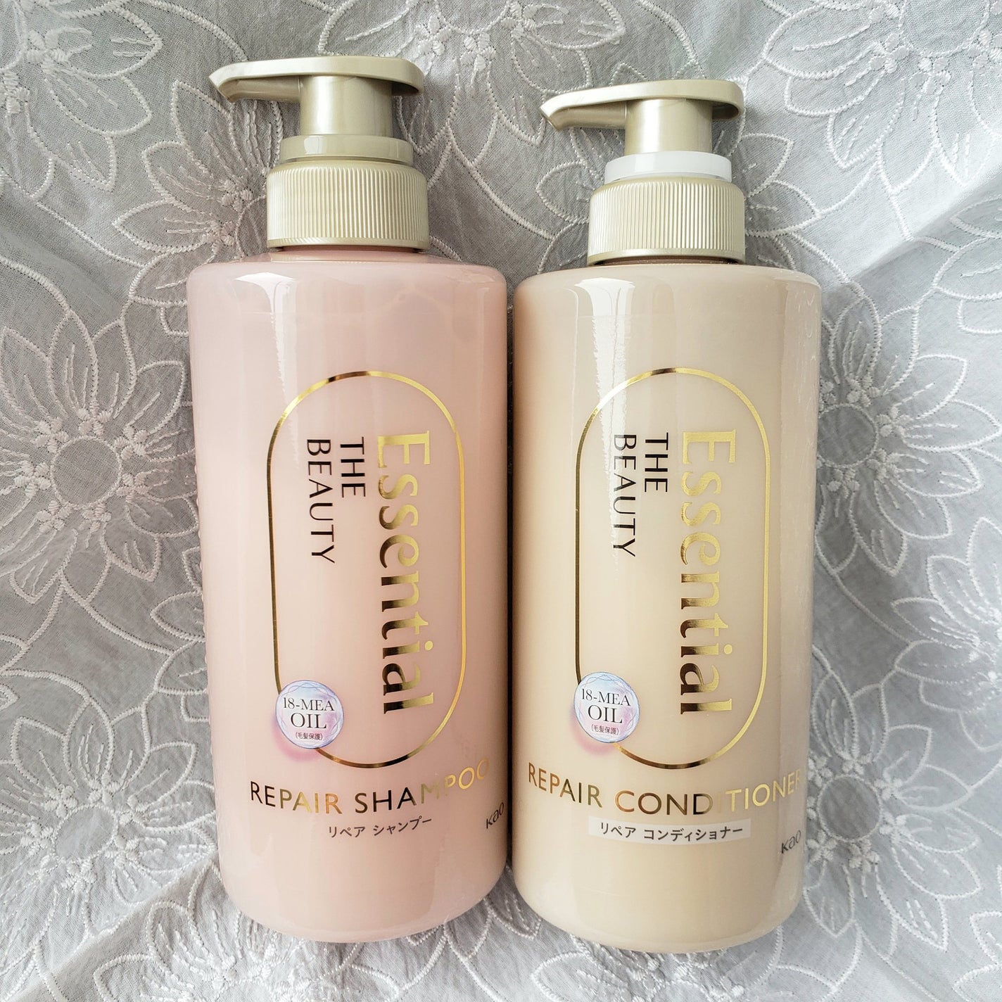 ザビューティ リペアシャンプー・コンディショナー/エッセンシャル/市販シャンプーを使ったクチコミ(1枚目)