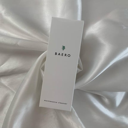 メンテナンスクレンザー/BAERO/スクラブ・ゴマージュを使ったクチコミ(1枚目)