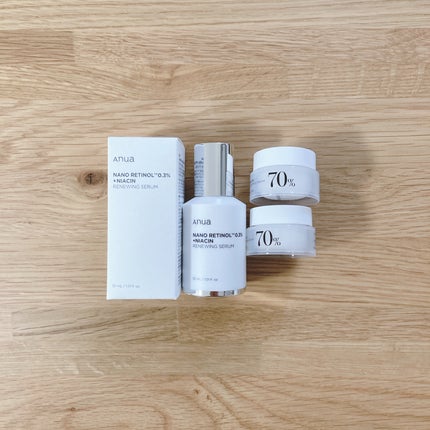 レチノール0.3 ナイアシンリニューイングセラム/Anua/美容液を使ったクチコミ(1枚目)