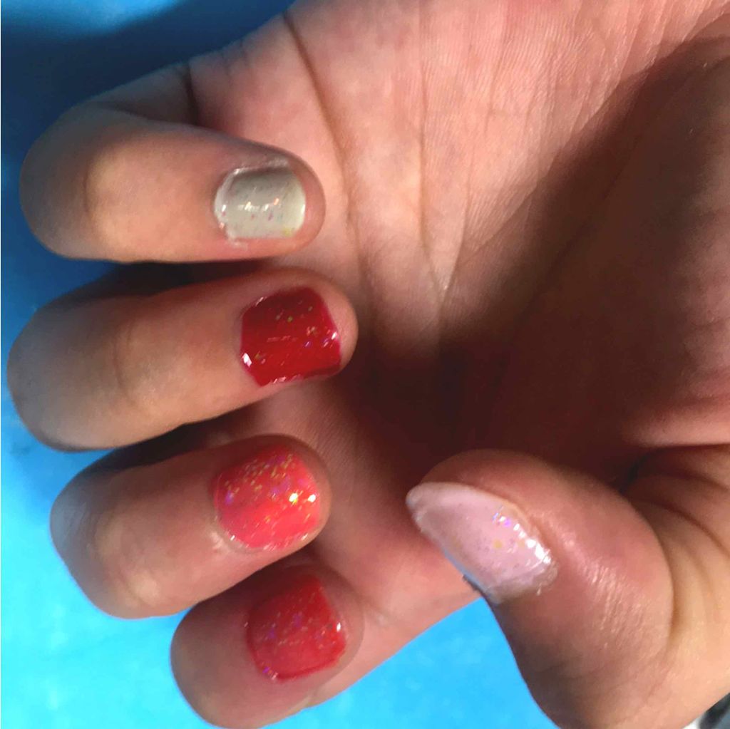 ダイソー エスポルール ネイルポリッシュ/エスポルール/マニキュアを使ったクチコミ（1枚目）