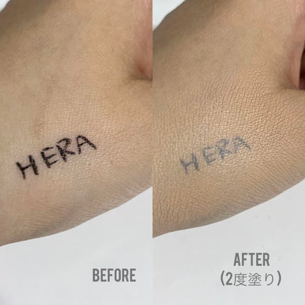 ブラック クッション/HERA/クッションファンデーションを使ったクチコミ(3枚目)