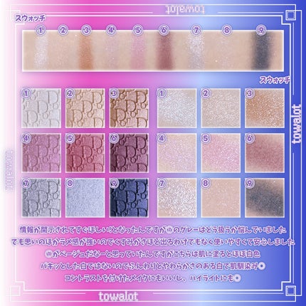 ディオール バックステージ アイ パレット 004 セレスティアル ディオール バックステージ アイ パレット 004 セレスティアル