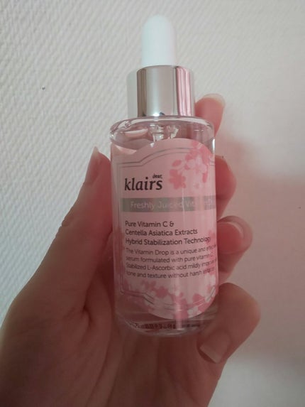 フレッシュリージュースドビタミンドロップ(35ml)/Klairs/美容液を使ったクチコミ(3枚目)