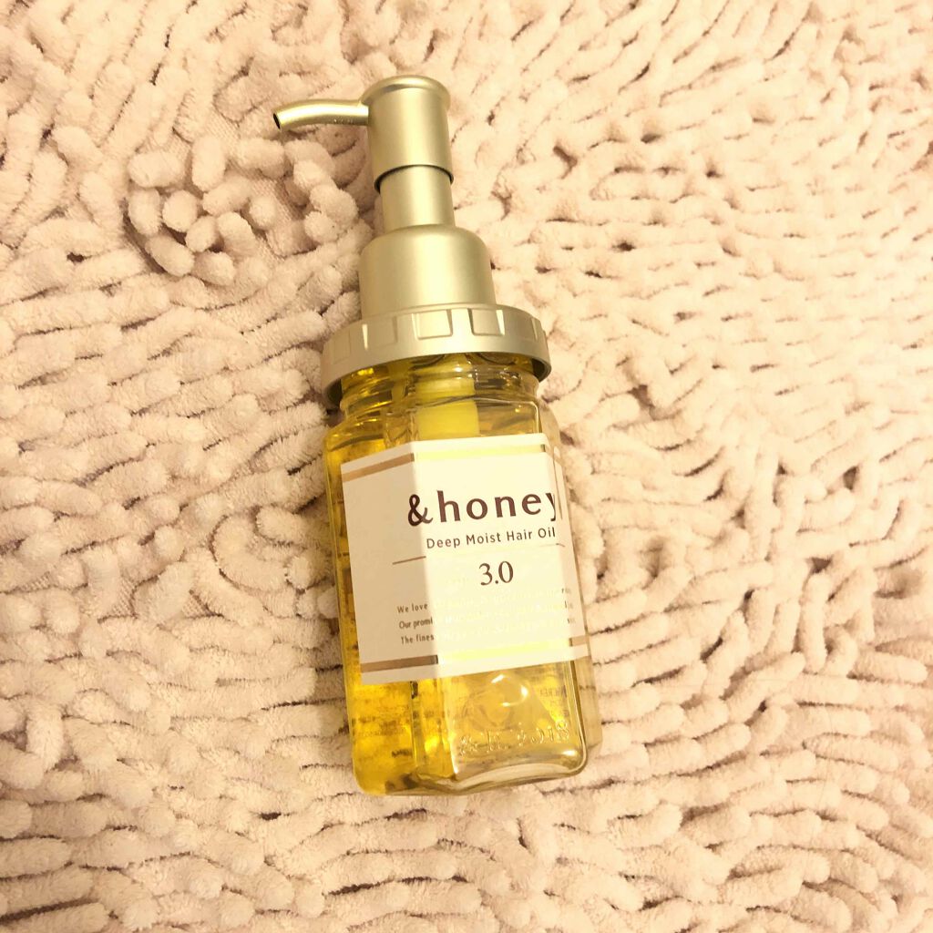 ディープモイスト ヘアオイル3.0/&honey/ヘアオイルを使ったクチコミ(1枚目)
