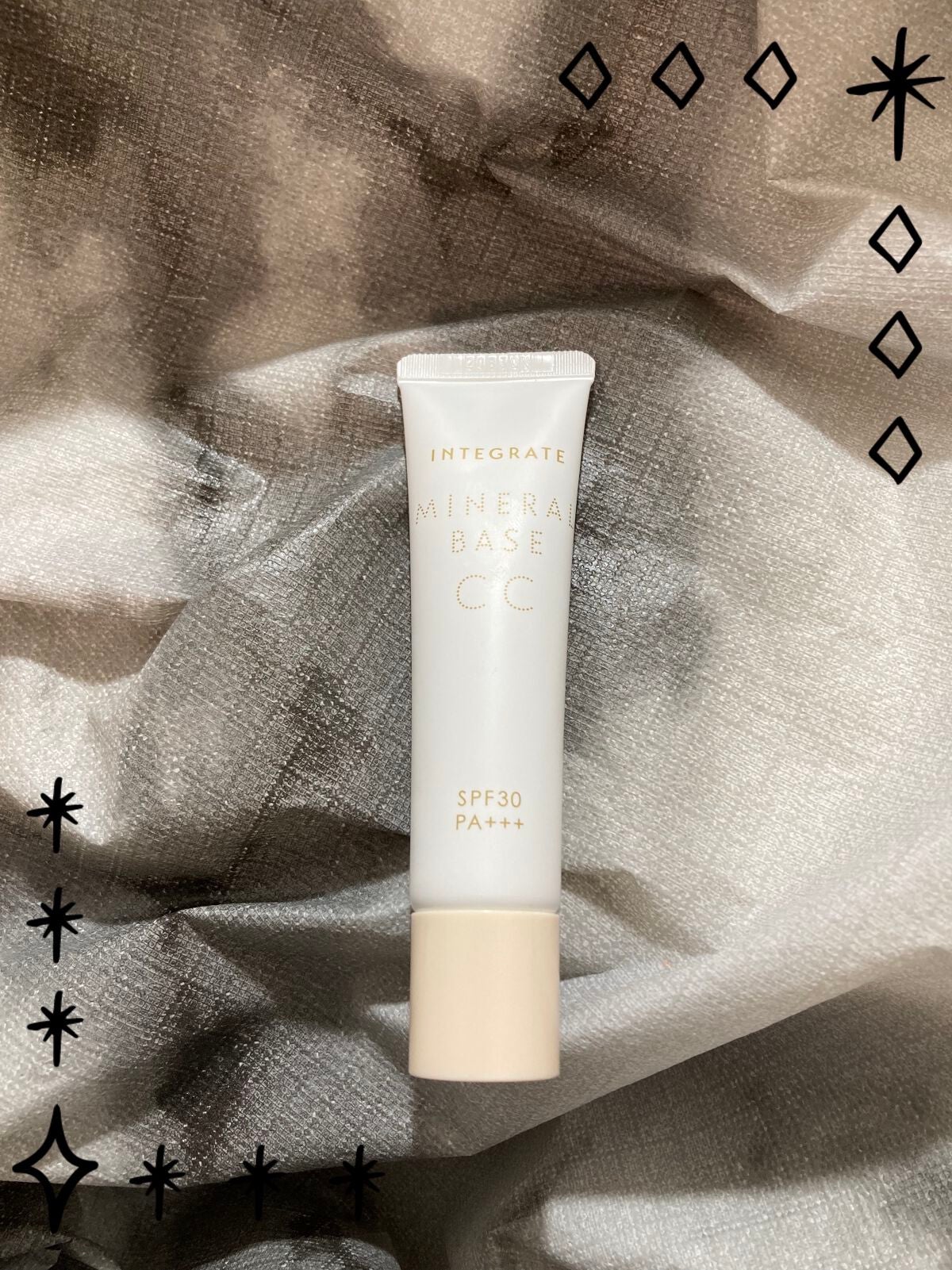 ミネラルベース CC/インテグレート/CCクリームを使ったクチコミ(1枚目)