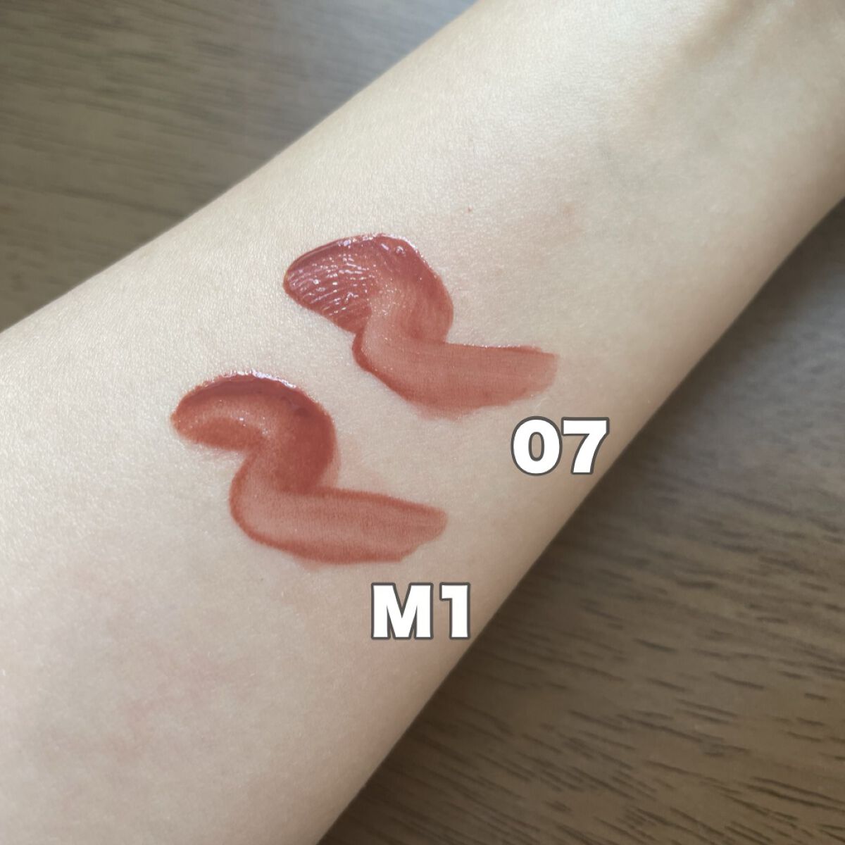 ウォータリーティントリップ マット/CEZANNE/リップティントを使ったクチコミ（2枚目）