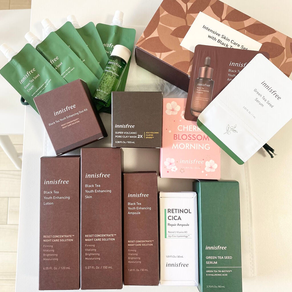 グリーンティーシード セラム N/innisfree/美容液を使ったクチコミ(3枚目)