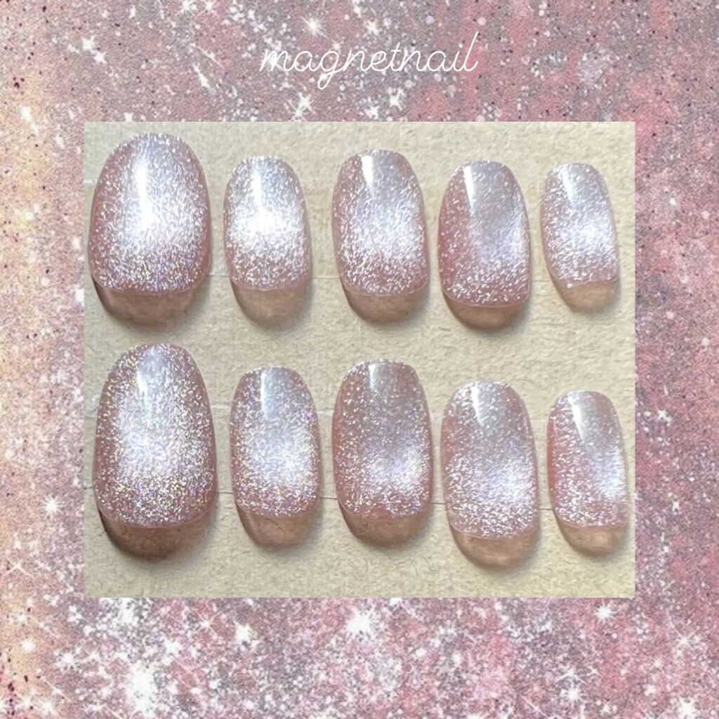 ジェルネイル（ライト対応）/セリア/ジェルネイルを使ったクチコミ（1枚目）