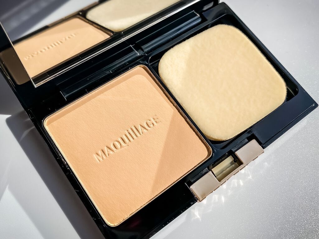 ドラマティックフェイスパウダー/マキアージュ/プレストパウダーを使ったクチコミ(2枚目)