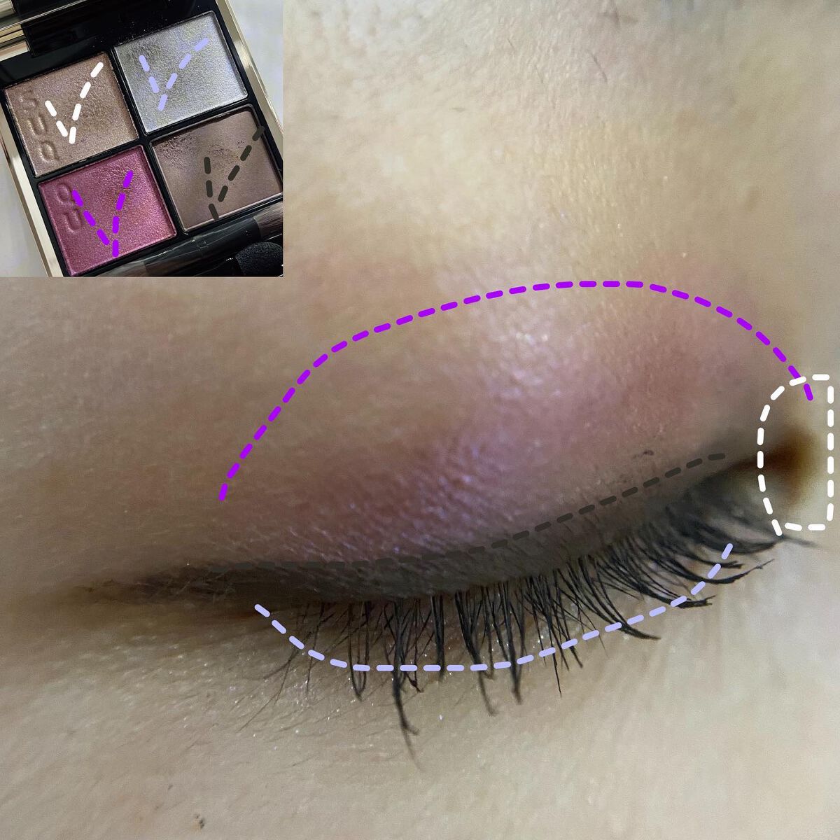 シグニチャー カラー アイズ/SUQQU/アイシャドウパレットを使ったクチコミ（3枚目）