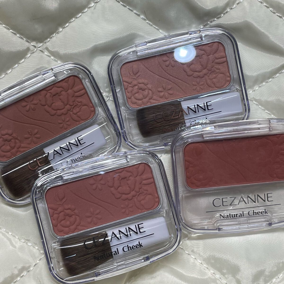 ナチュラル チークN/CEZANNE/パウダーチークを使ったクチコミ（1枚目）