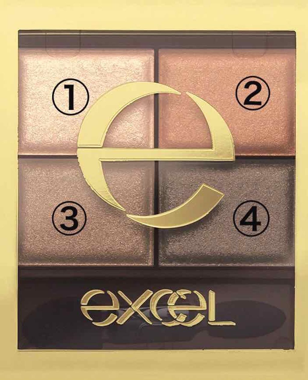 スキニーリッチシャドウ/excel/アイシャドウパレットを使ったクチコミ(3枚目)