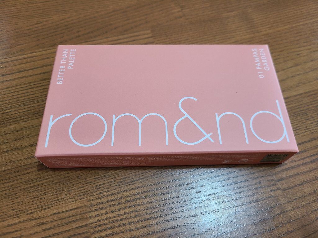 ベターザンパレット/rom&nd/アイシャドウパレットを使ったクチコミ(1枚目)
