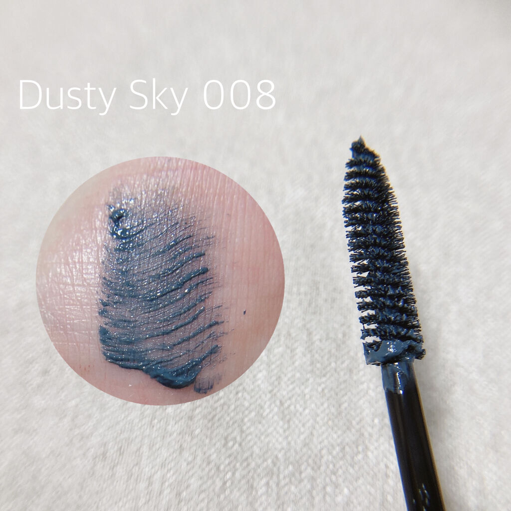 アディクション ザ マスカラ カラーニュアンス WP 008 Dusty Sky/ADDICTION/マスカラを使ったクチコミ（2枚目）