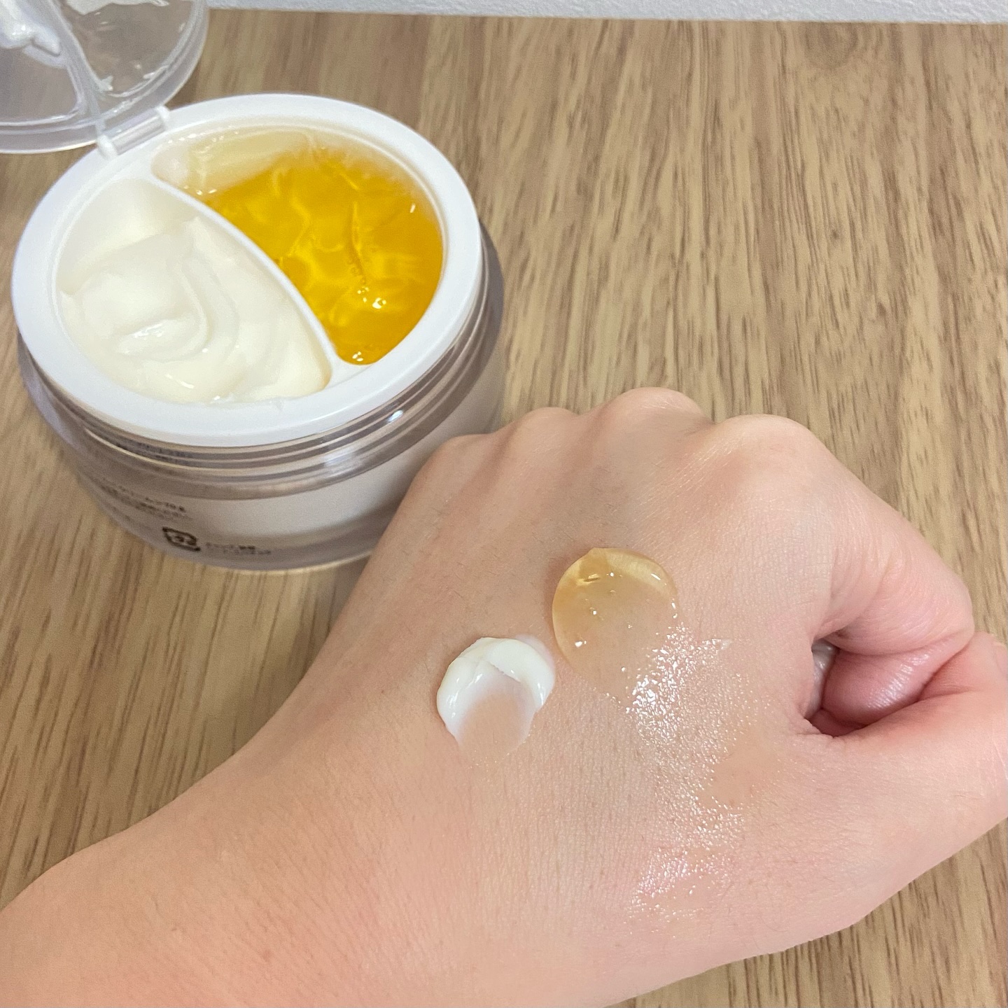 ホワイトトリュフダブルセラムアンドクリーム/ダルバ/フェイスクリームを使ったクチコミ（3枚目）