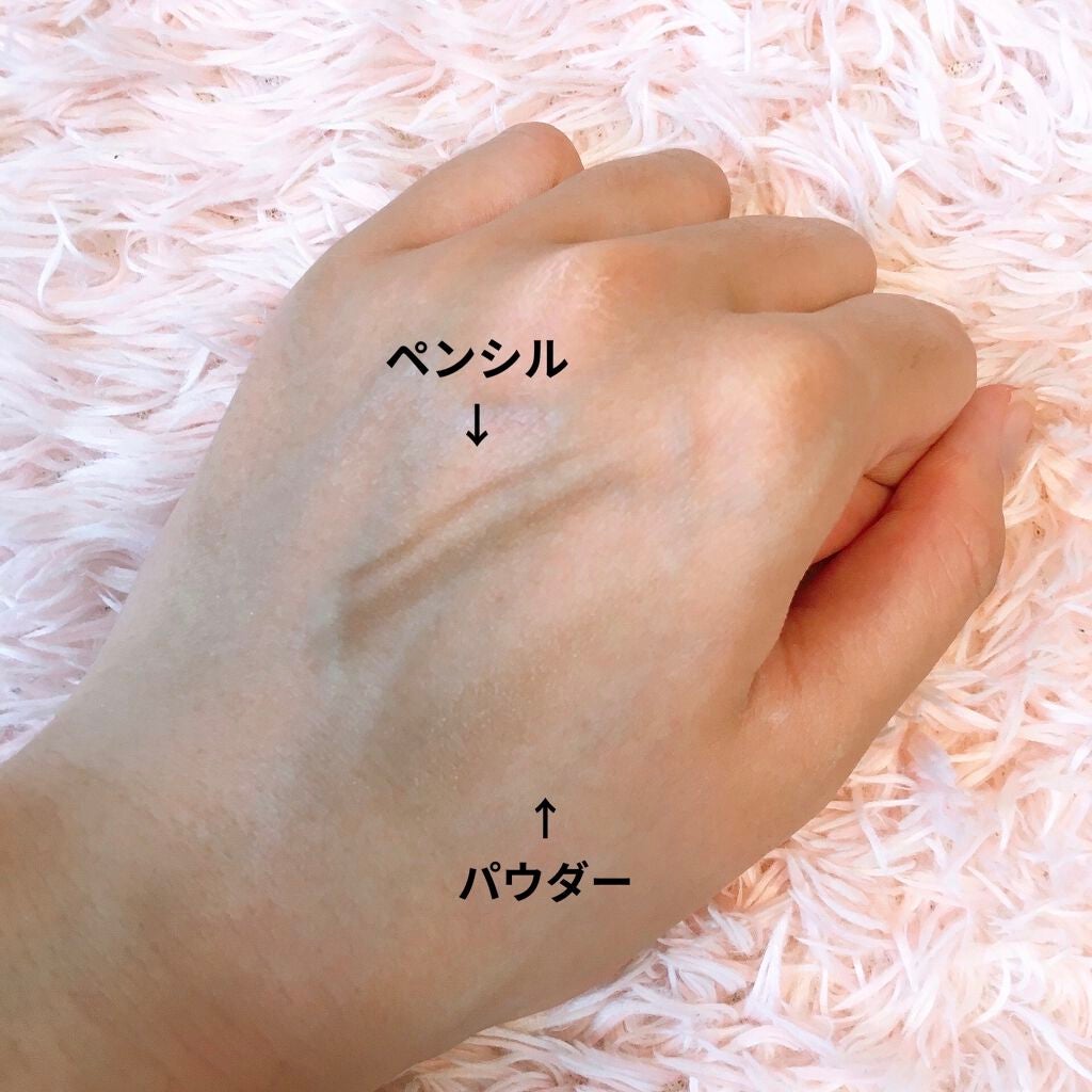パウダー&ペンシル アイブロウEX/excel/アイブロウペンシルを使ったクチコミ(3枚目)