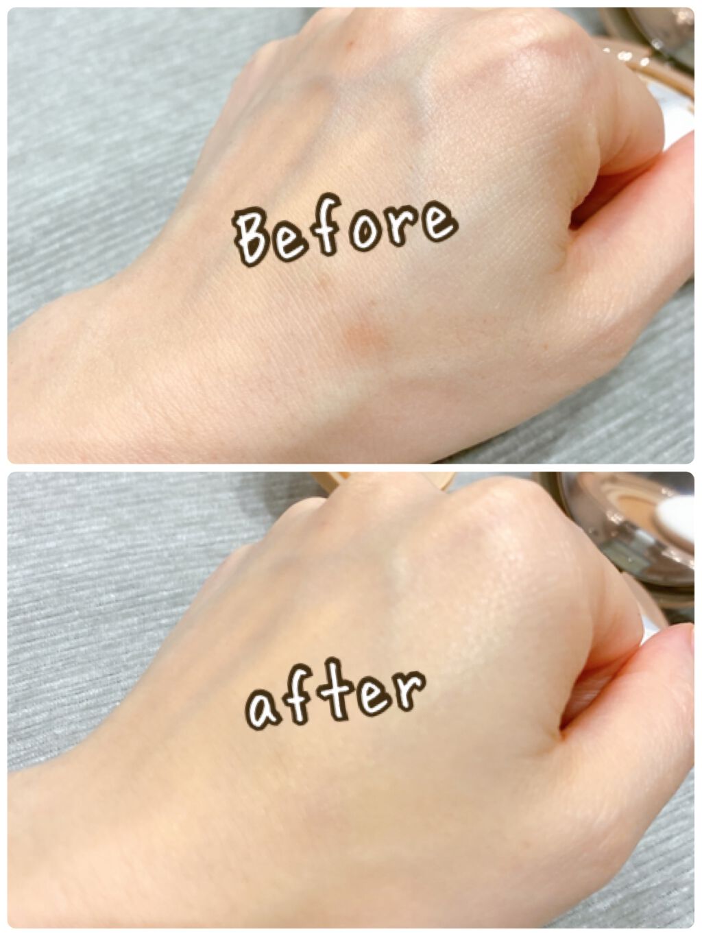 WATTLEクッションファンデーション/WATTLE/クッションファンデーションを使ったクチコミ(4枚目)