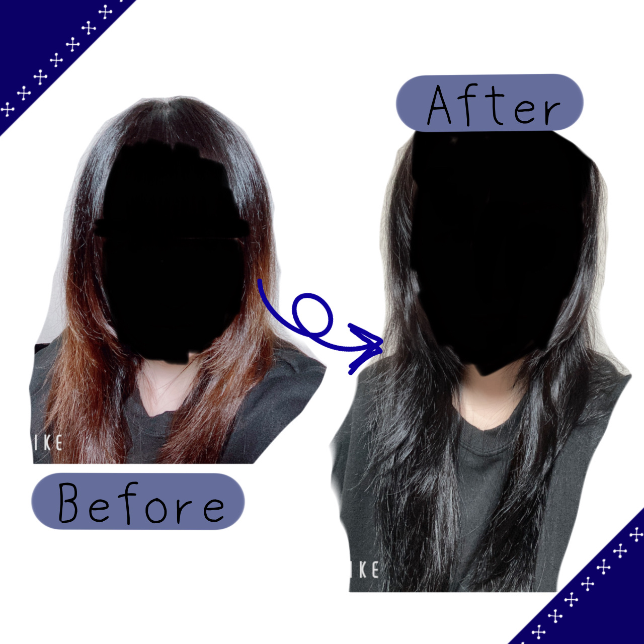 ミルキー髪色もどし/フレッシュライト/ヘアカラーを使ったクチコミ（2枚目）