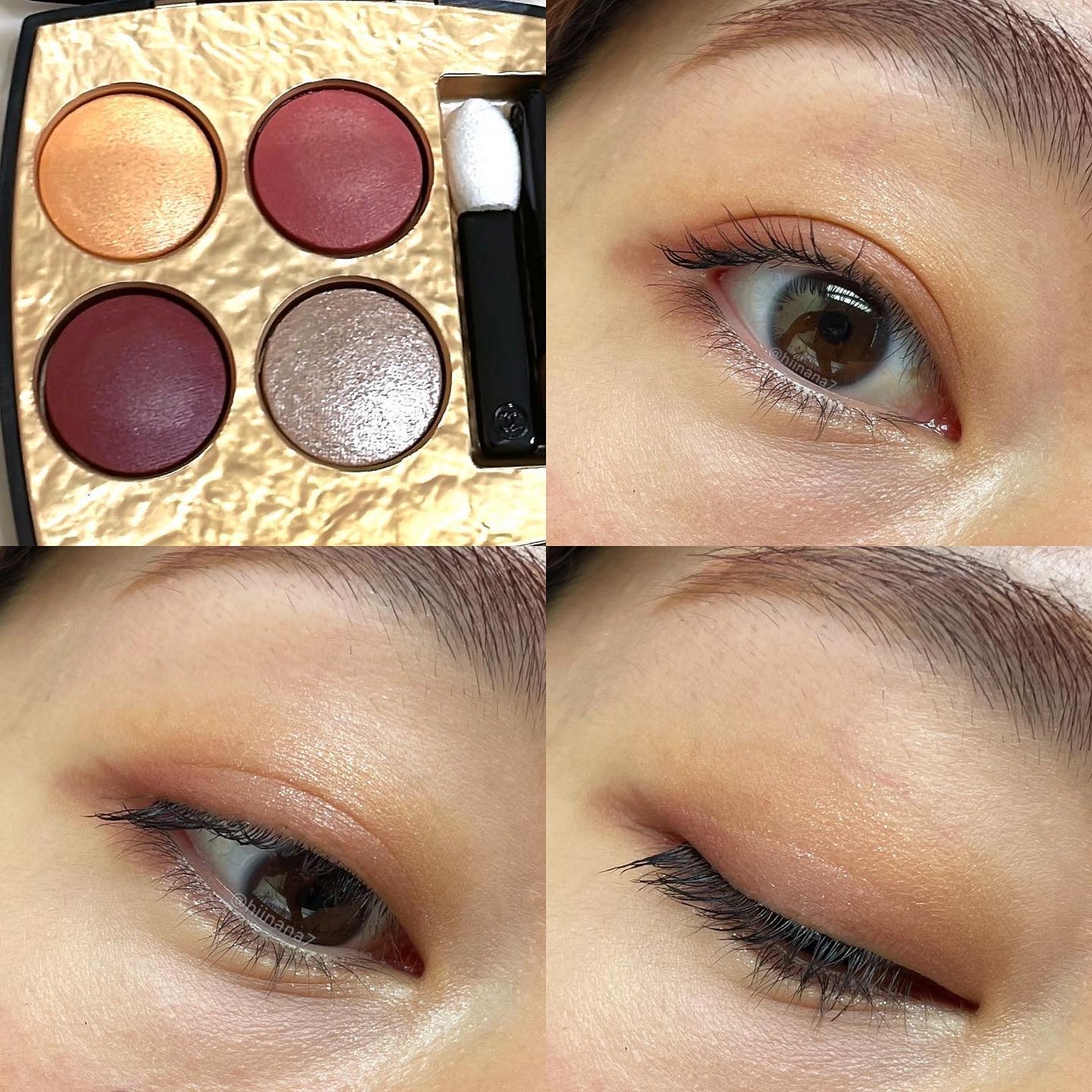 レ キャトル オンブル ビザンス /CHANEL/アイシャドウパレットを使ったクチコミ(4枚目)