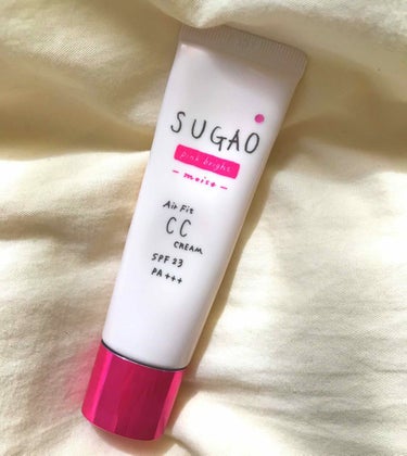 こちらは、
SUGAO AirFit CCクリーム
pink bright moistです💗

スフレ感覚のやわらかなつけ心地で
で素肌の色を保ちつつ、キレイに補
生！ナチュラルなのにカバー力もあ
る！