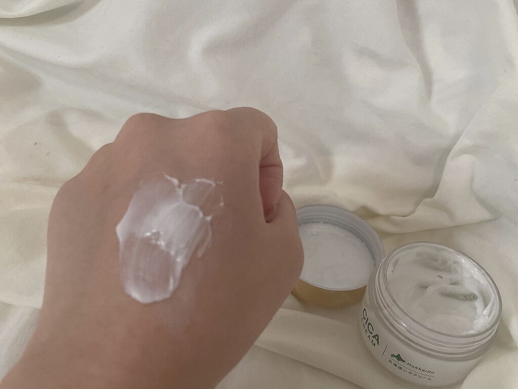 北海道シカクリーム /idio/フェイスクリームを使ったクチコミ（3枚目）