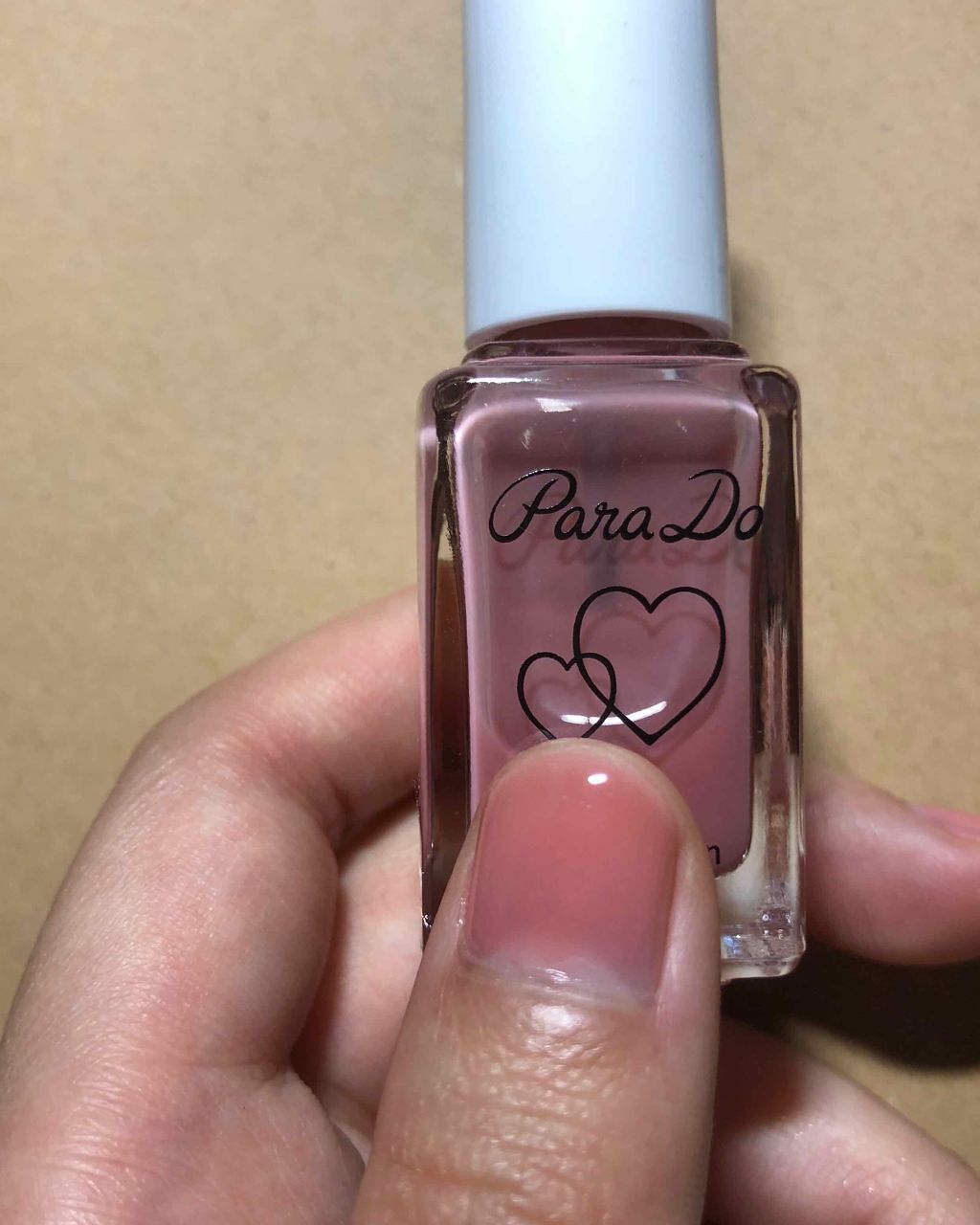 ネイルファンデーション/パラドゥ/マニキュアを使ったクチコミ(1枚目)