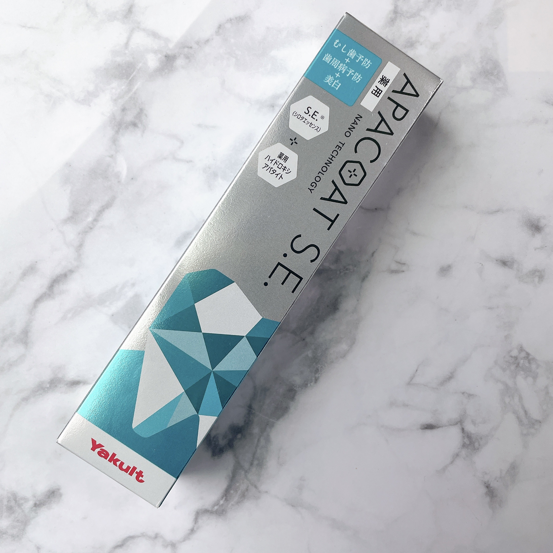 ヤクルト 薬用アパコート S.E.＜ナノテクノロジー＞/ヤクルト ビューティエンス/歯磨き粉を使ったクチコミ（2枚目）