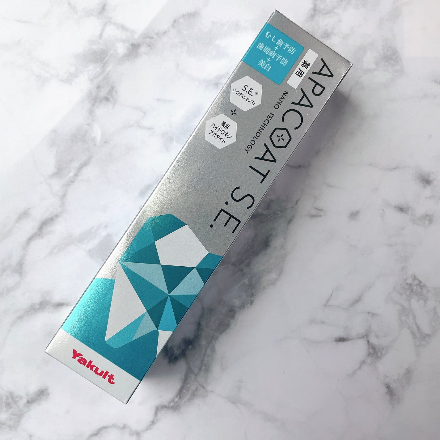 ヤクルト 薬用アパコート S.E.<ナノテクノロジー>/ヤクルト ビューティエンス/歯磨き粉を使ったクチコミ(2枚目)