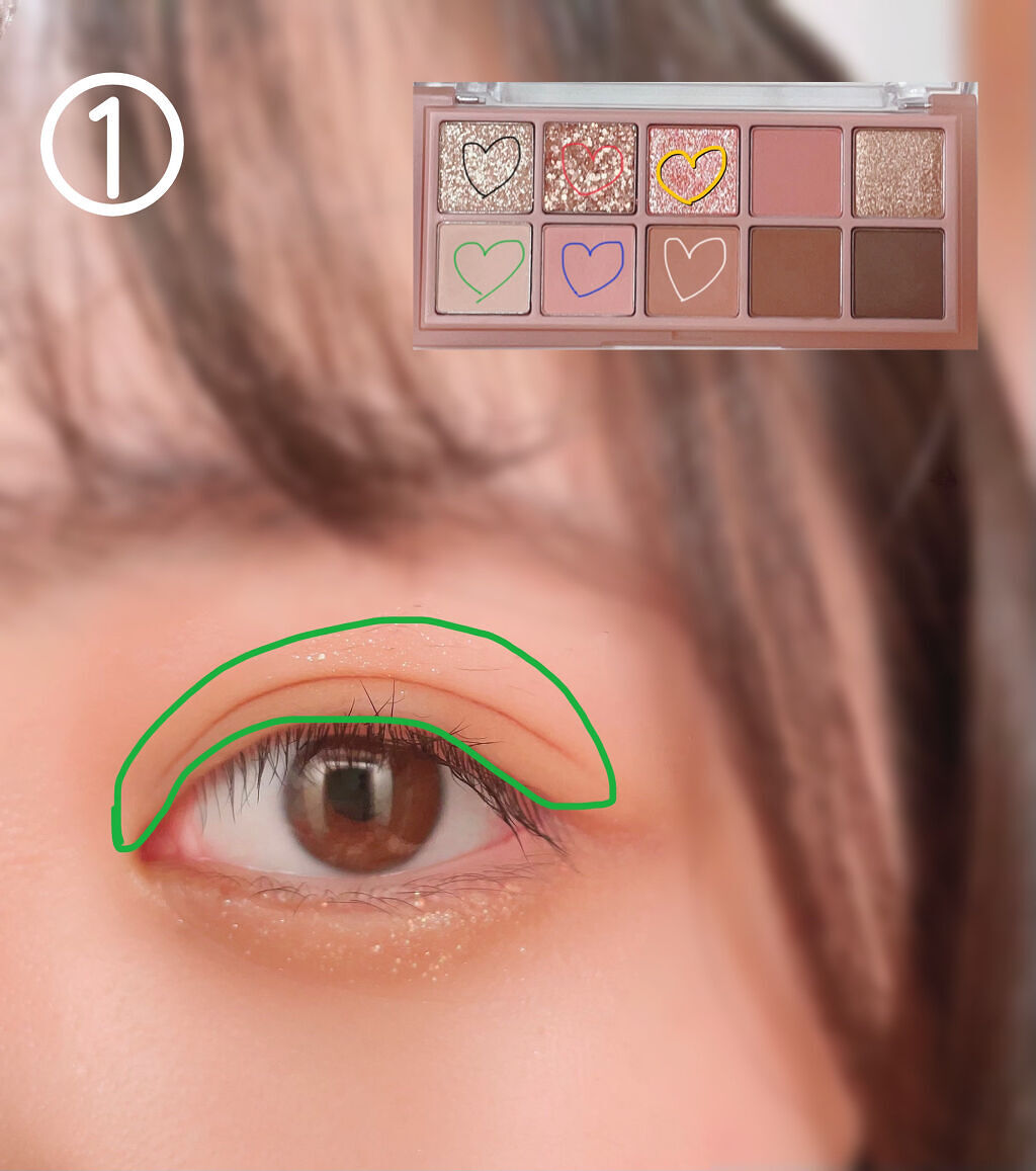 ベターザンパレット/rom&nd/アイシャドウパレットを使ったクチコミ（2枚目）