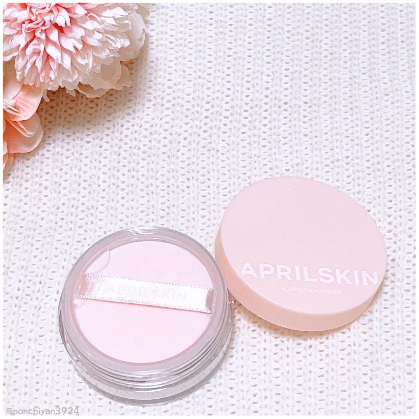 ブラースキンパウダー/APRILSKIN/ルースパウダーを使ったクチコミ(2枚目)