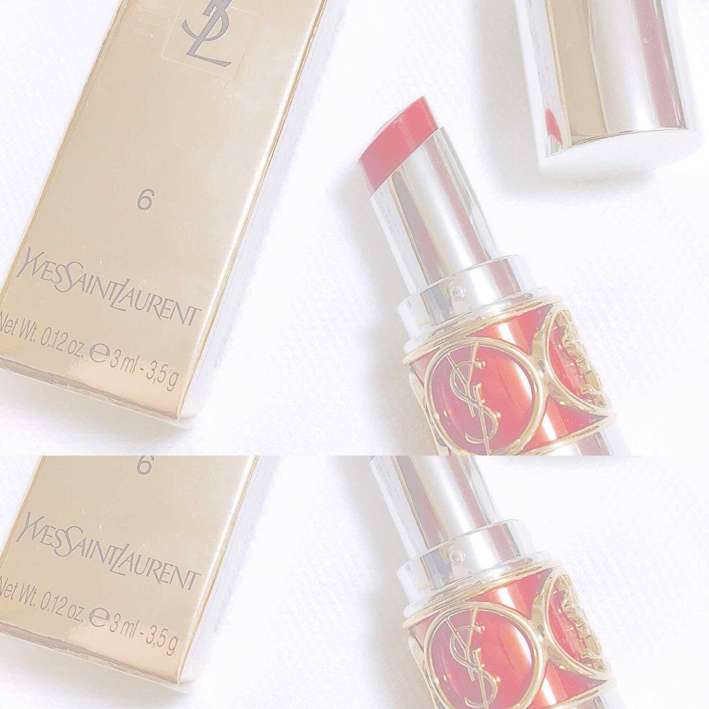 ルージュ ヴォリュプテ シャイン/YVES SAINT LAURENT BEAUTE/口紅を使ったクチコミ（1枚目）