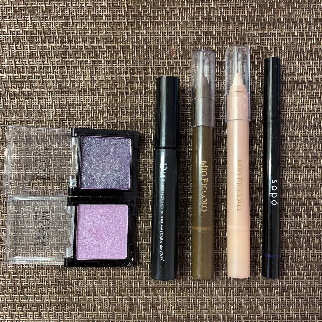 UR GLAM　POWDER EYESHADOW/U R GLAM/単色アイシャドウを使ったクチコミ（3枚目）