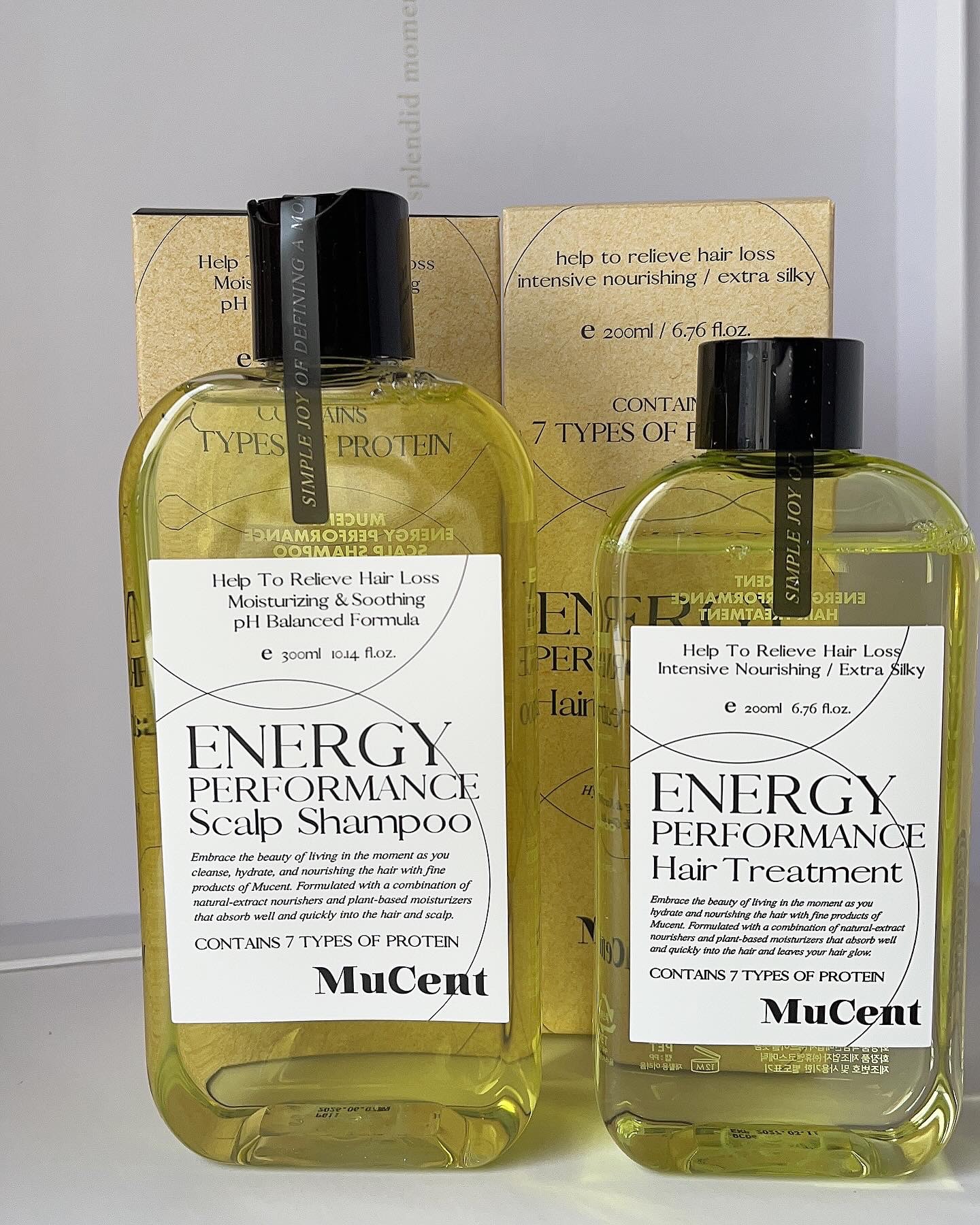 エナジーパフォーマンス スカルプシャンプー / ヘアトリートメント/MuCent/市販シャンプーを使ったクチコミ（1枚目）