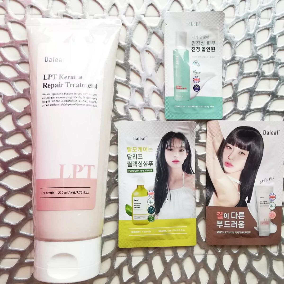 LPTケラチンリペアトリートメント/Daleaf/洗い流すヘアトリートメントを使ったクチコミ(3枚目)