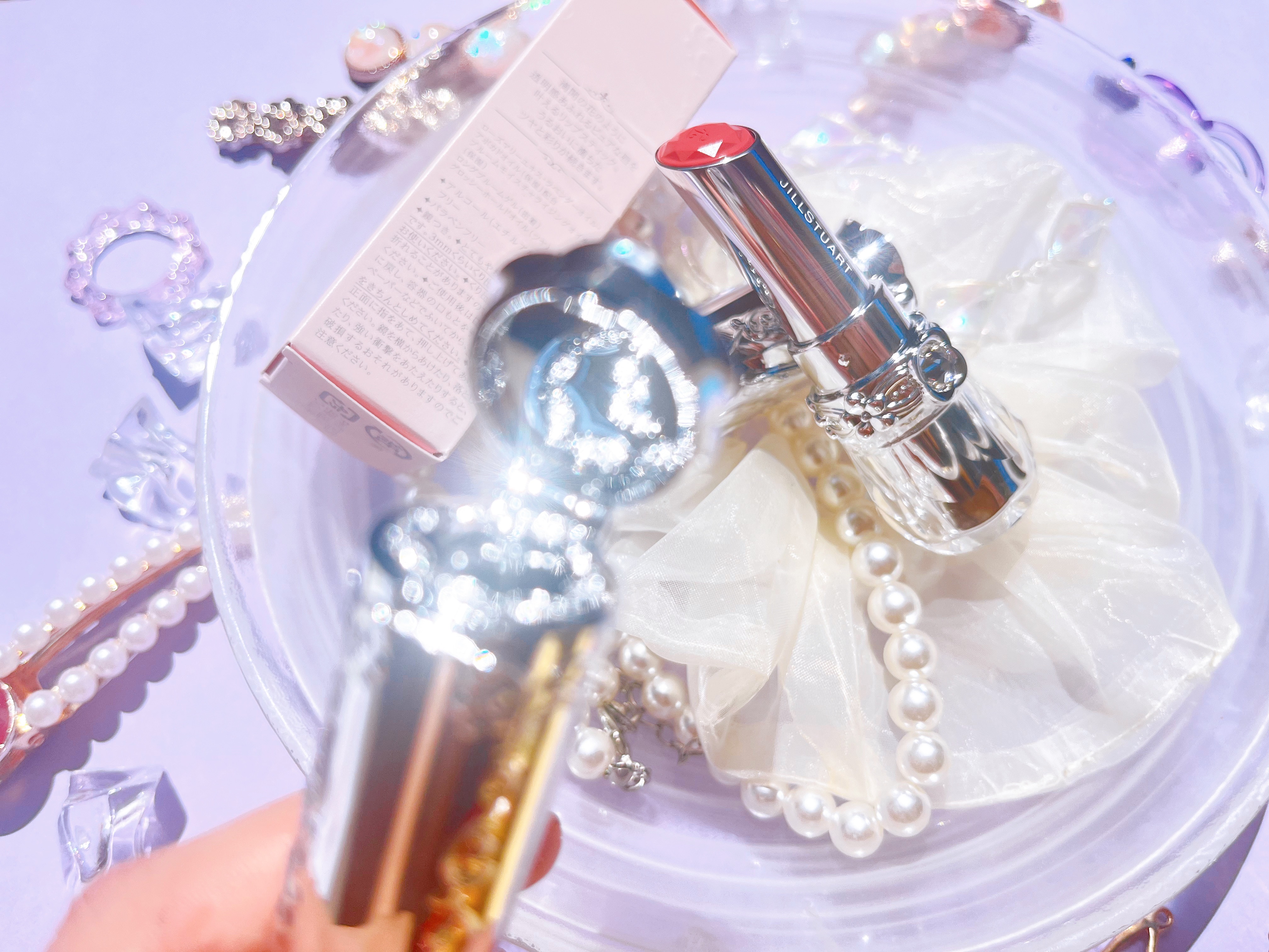 ジルスチュアート　リップブロッサム グロウ/JILL STUART/口紅を使ったクチコミ（3枚目）