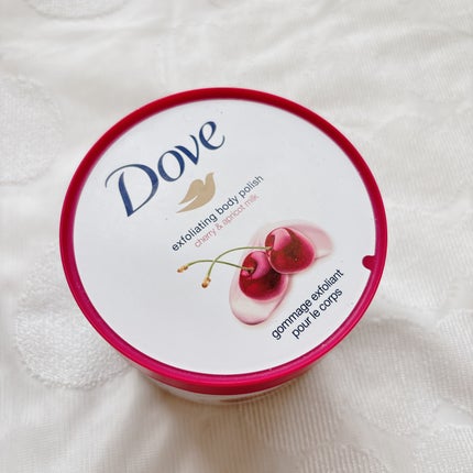 ダヴ ふわとろ クリーミースクラブ チェリー&アプリコットミルク/ダヴ/ボディスクラブを使ったクチコミ(1枚目)