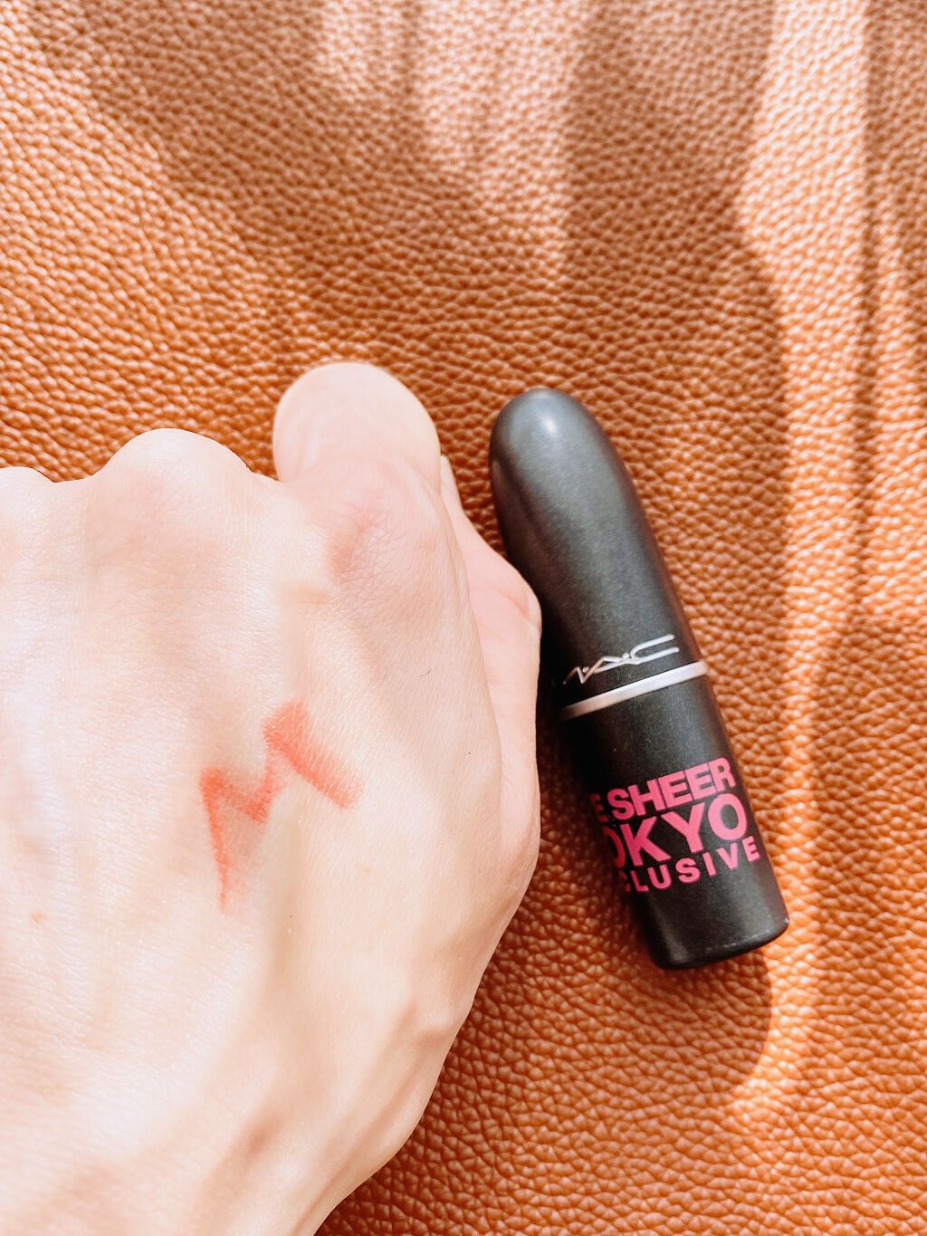 リップスティック シー シアー トーキョー (限定)/M・A・C/口紅を使ったクチコミ（3枚目）