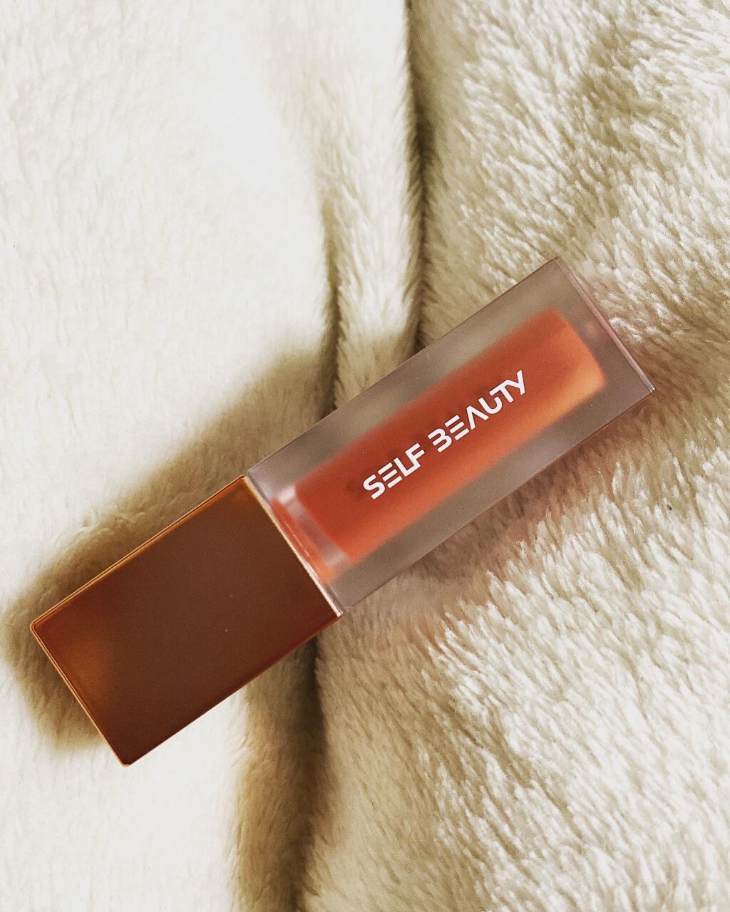 GLOSSY LIP TINT/SELF BEAUTY/口紅を使ったクチコミ(3枚目)