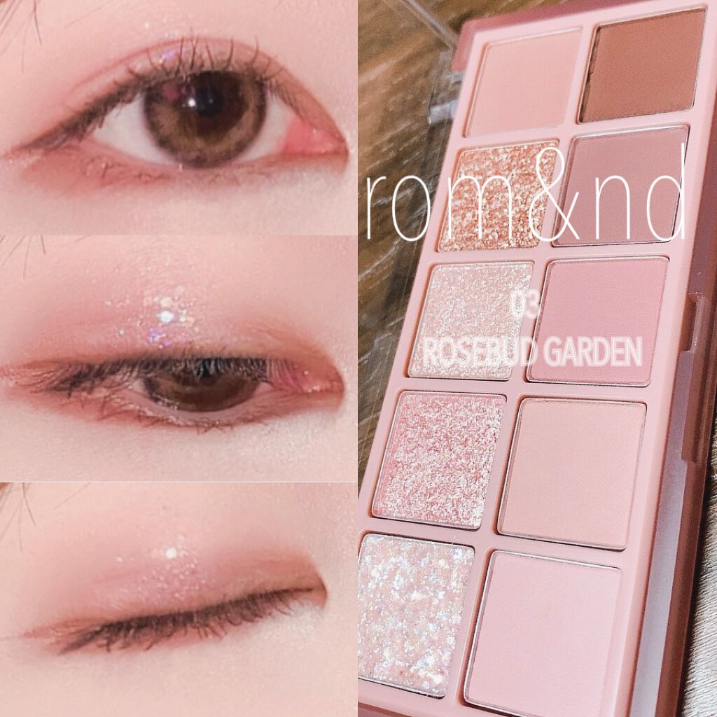 ベターザンパレット/rom&nd/アイシャドウパレットを使ったクチコミ（1枚目）