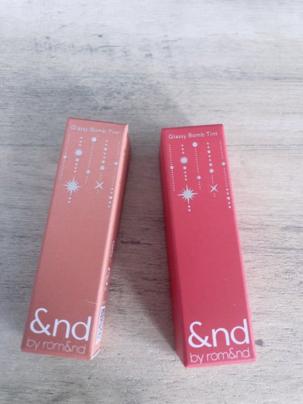 アンドバイロムアンド グラッシーボムティント/&nd by rom&nd/リップティントを使ったクチコミ(6枚目)